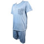 Voir la diapositive 2 : OZABI Pyjama Court Homme ECO HOMEWEAR