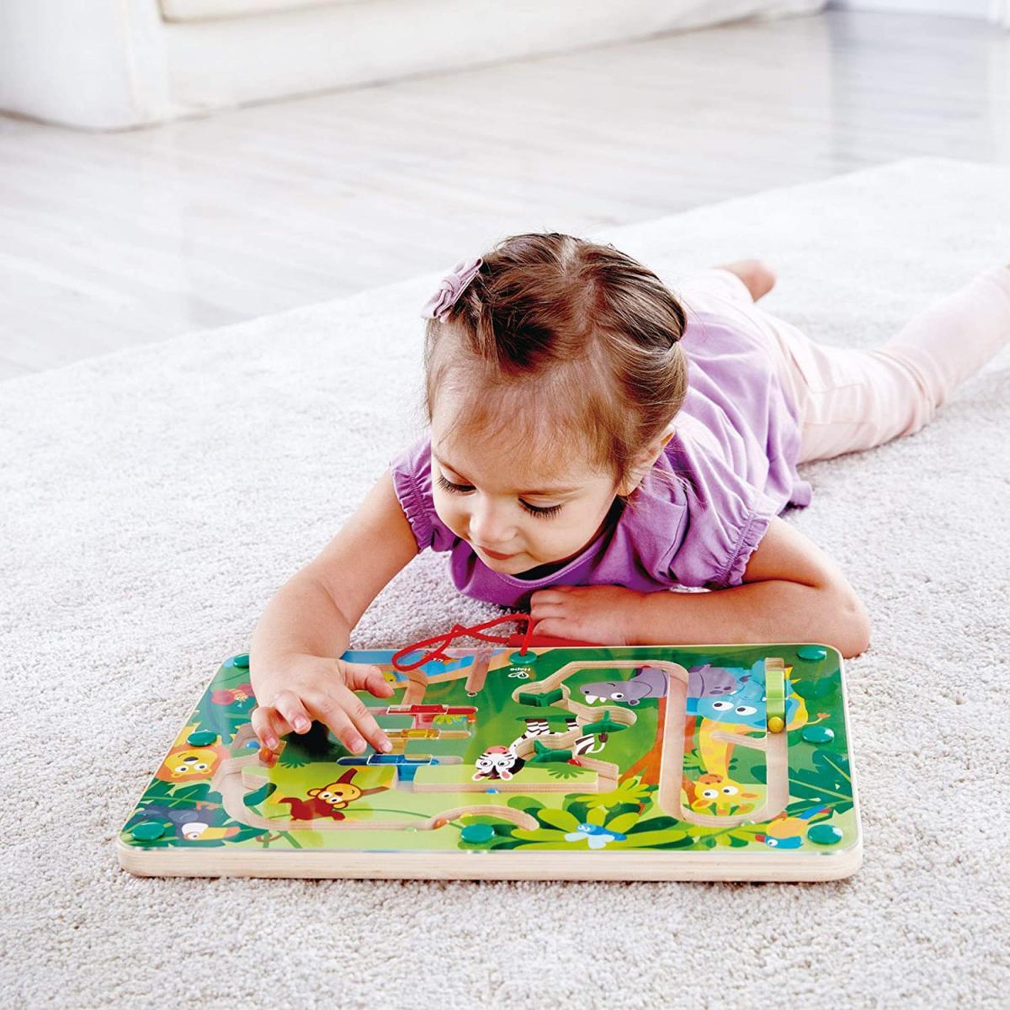 Voir la diapositive 2 : Hape Labyrinthe jungle junior