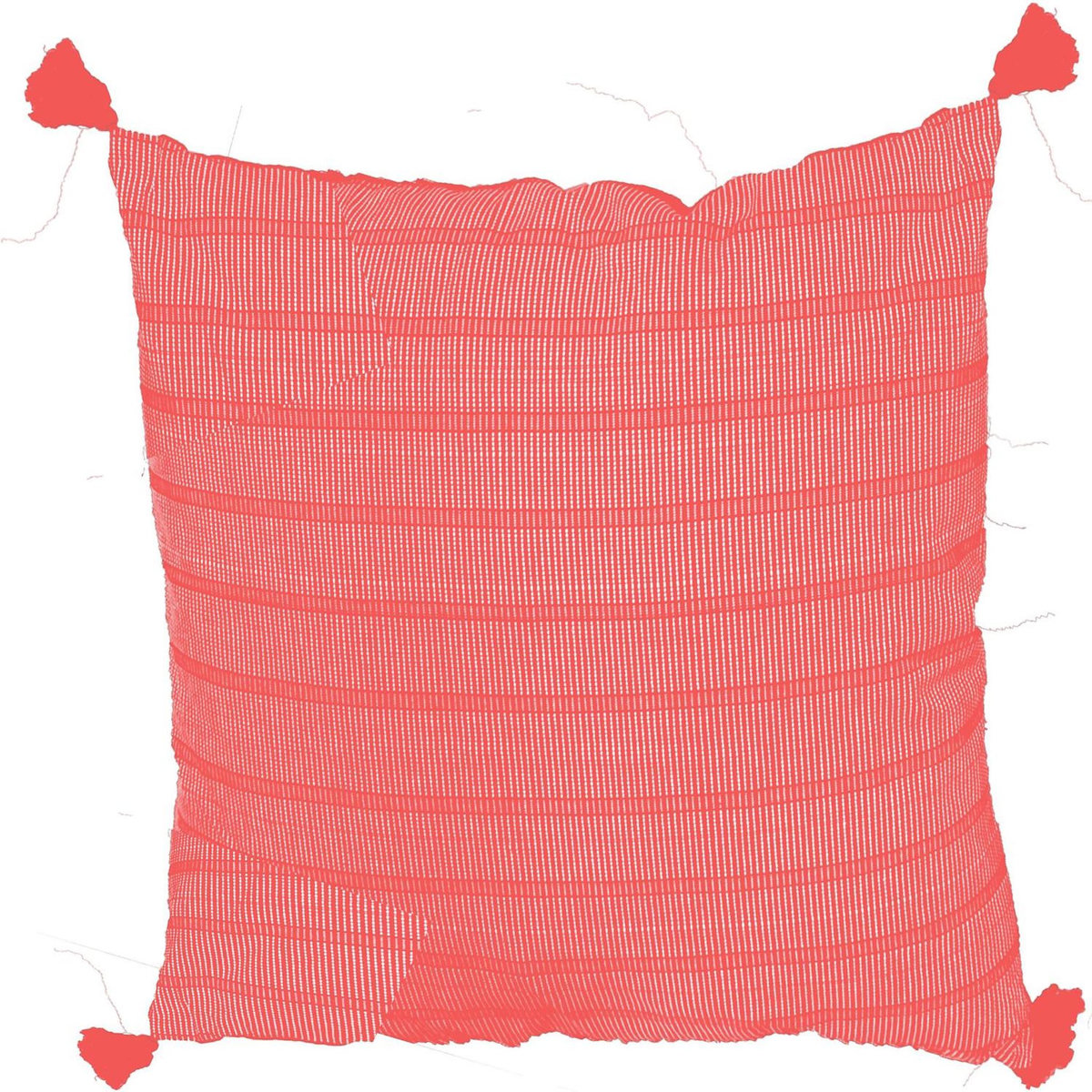 Les Ateliers du Linge Maxi coussin dehoussable 100% coton 1kg zena