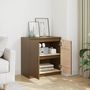 Voir la diapositive 3 : VIDAXL Armoire laterale marron miel 60x36x65 cm bois de pin massif