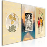 Paris Prix Tableau Imprimé  Retro Collection. Coloris disponibles : Multicolore