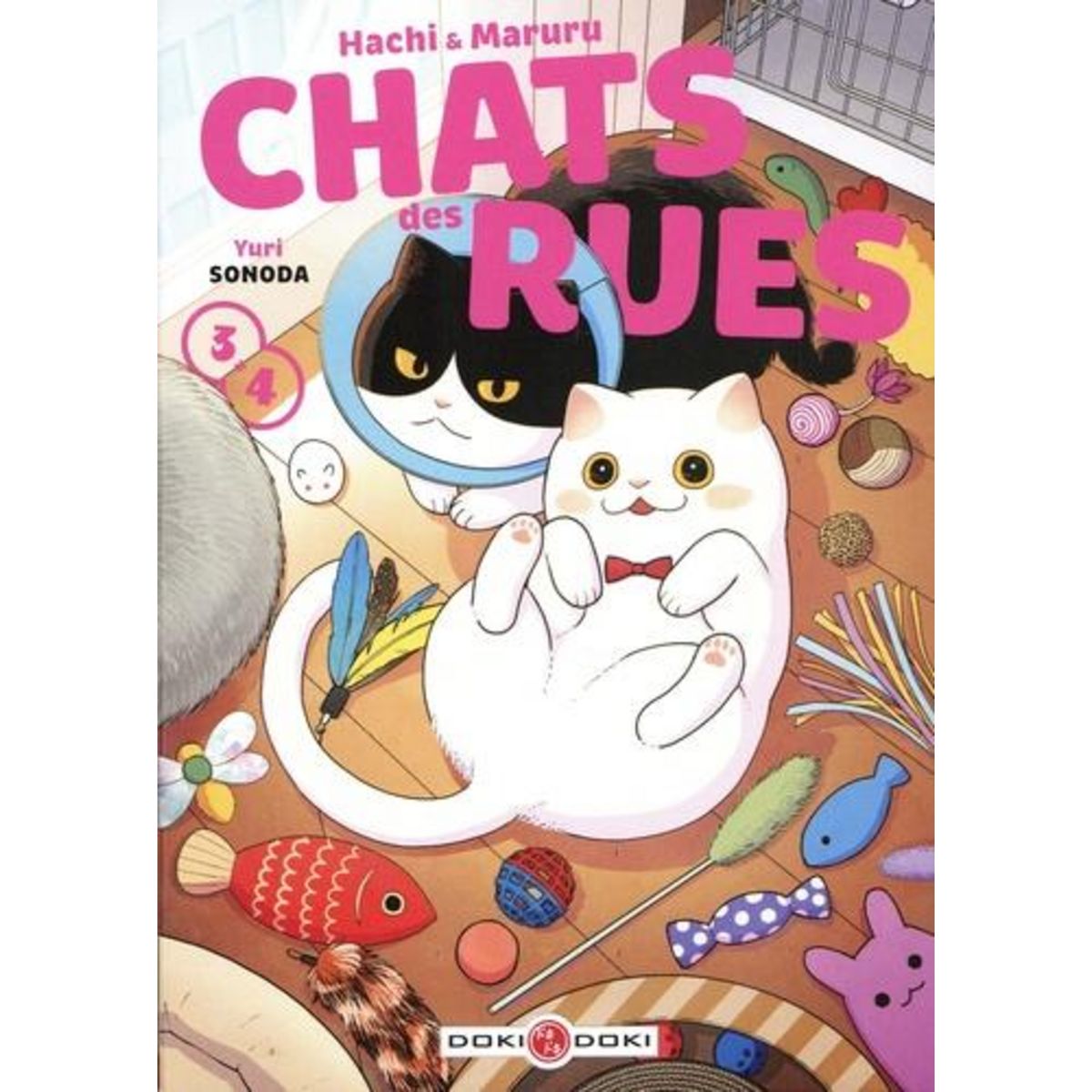 HACHI & MARURU, CHATS DES RUES TOMES 3 ET 4 : PACK EN 2 VOLUMES, Sonoda Yuri