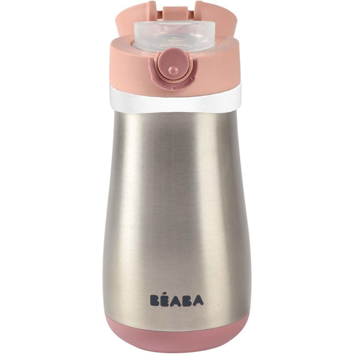 BEABA Tasse 350 ml et anse old pink