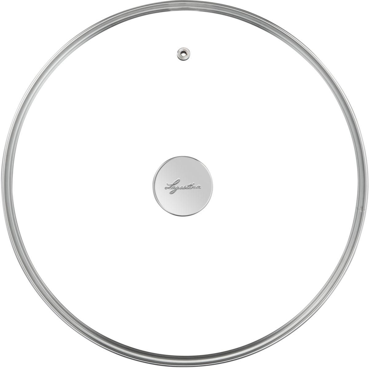 Lagostina Couvercle universel Salvaspazio verre 28 cm