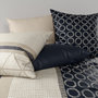 Voir la diapositive 2 : ATELIER DU COTON Parure de couette 3pcs 100%coton 57fils/cm2- nairobi