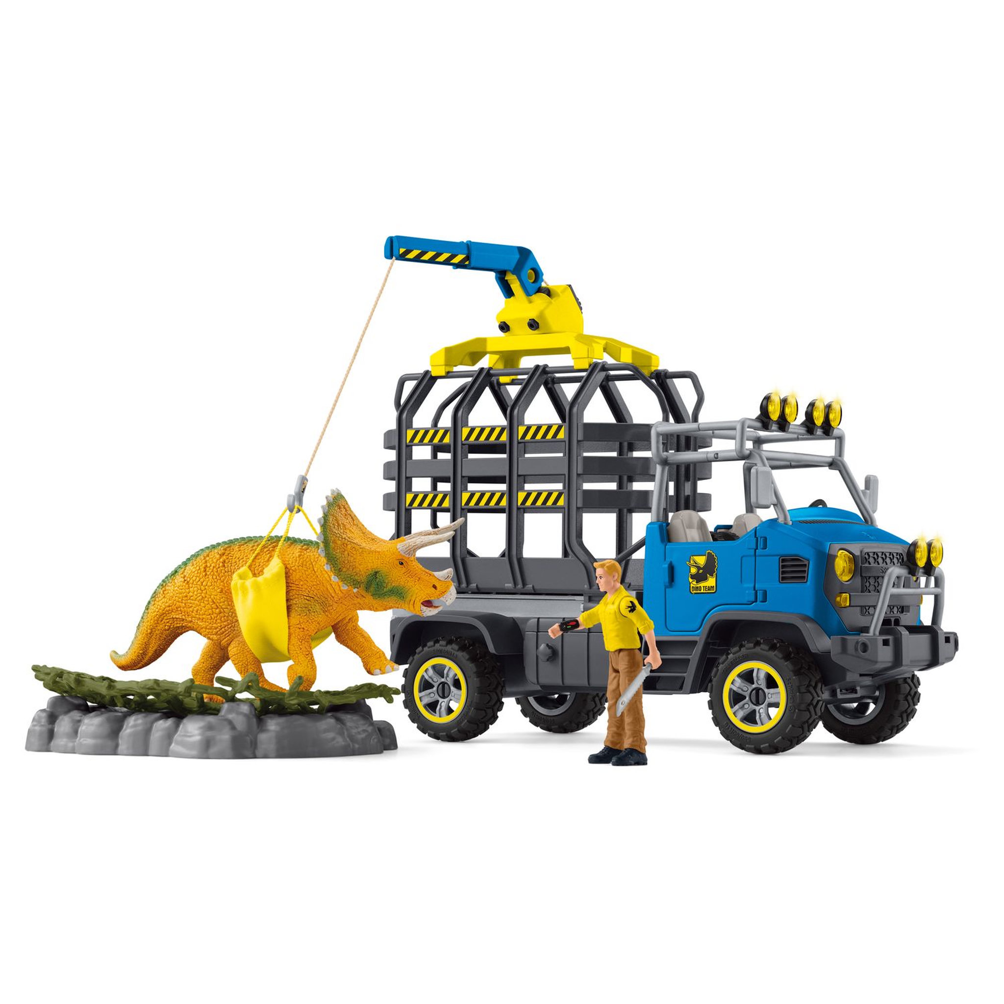 Voir la diapositive 2 : Schleich Mission de Transport Dinosaurs