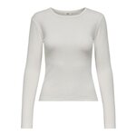 JACQUELINE DE YONG T Shirt Manches  ongues  Femme JDY Vaya. Coloris disponibles : Blanc