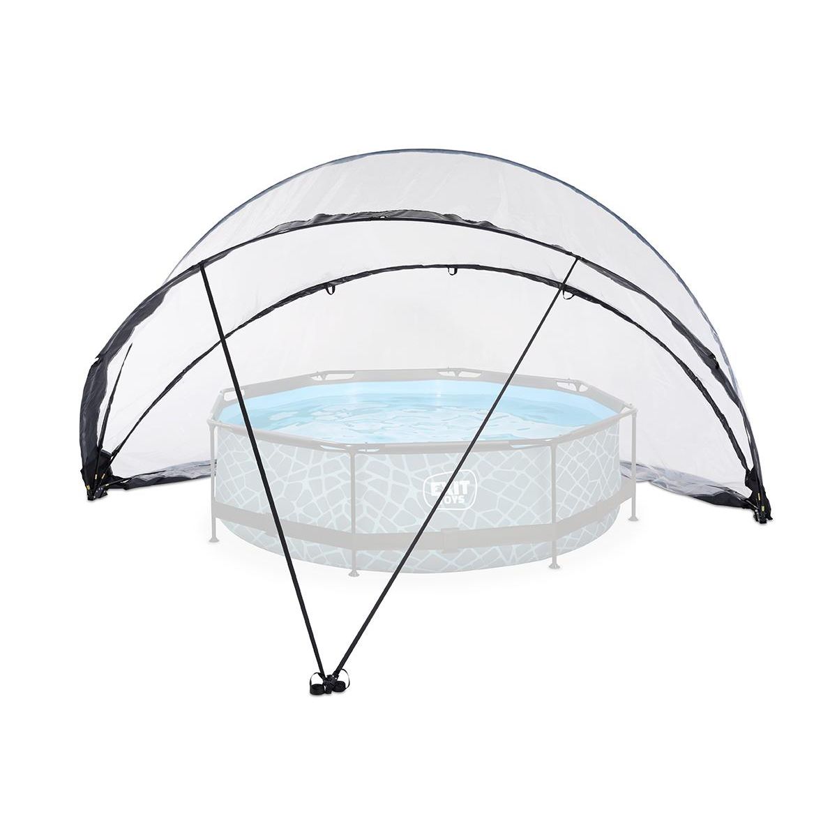 EXIT TOYS Dôme de piscine Ø 4,60 m avec fixation au sol - Exit Toys