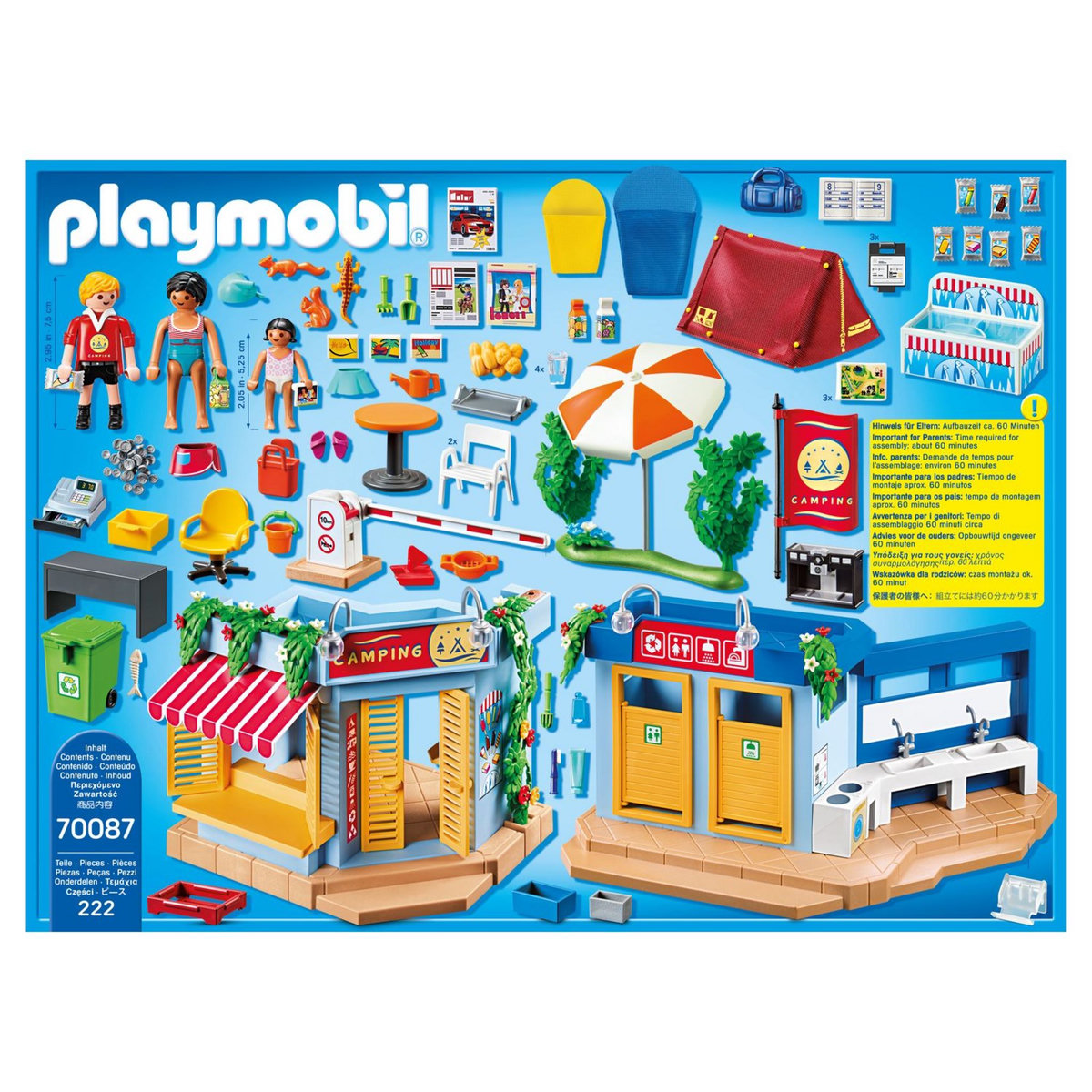 PLAYMOBIL 70087 - Family Fun - Grand camping 