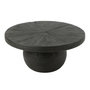 Voir la diapositive 1 : Paris Prix Table Basse Ronde en Bois  Shanil  80cm Noir