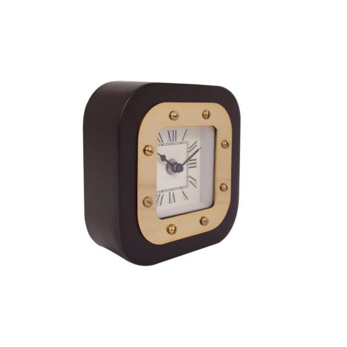 Paris Prix Horloge à Poser  Vouman  14cm Or & Noir