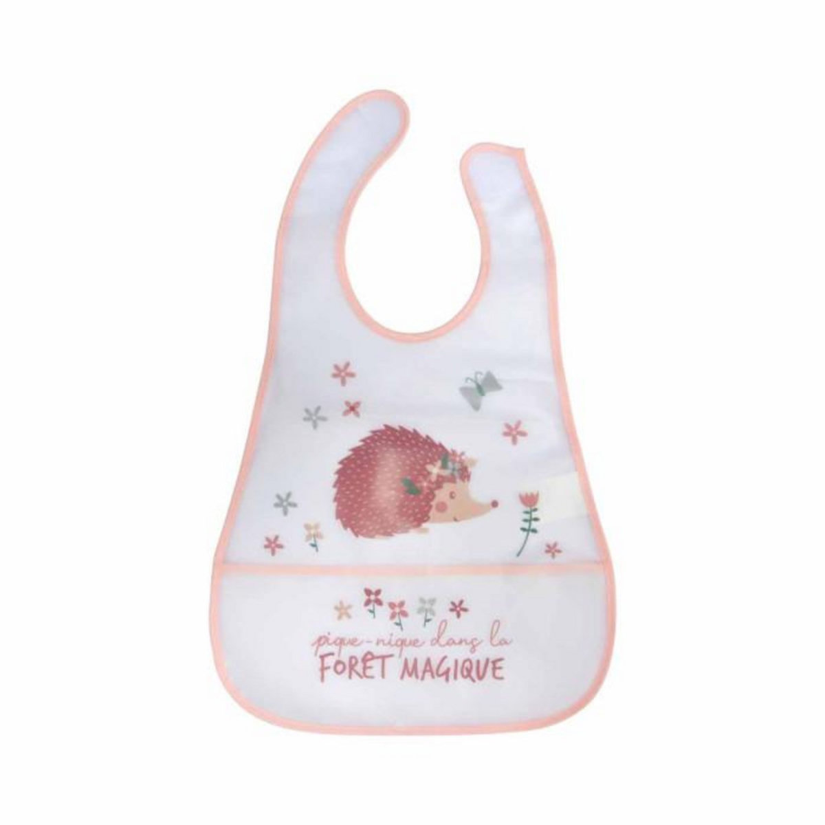 Paris Prix Bavoir Scratch Bébé  Forêt Magique  45cm Blanc