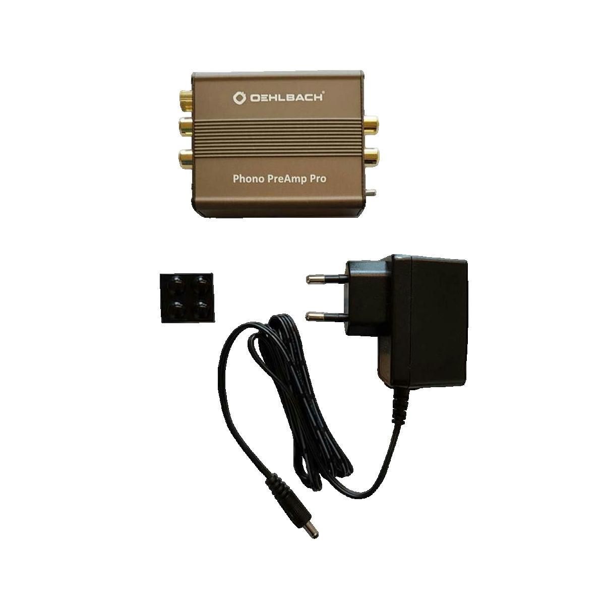 Oehlbach Préamplificateur Phono Oehlbach Phono PreAmp Pro marron métallique