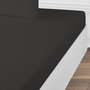 Voir la diapositive 3 : FUTURE HOME Drap housse uni en coton 57 fils