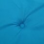 VIDAXL Coussin de banc de jardin bleu 100x50x3 cm tissu oxford