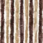 VIDAXL Moustiquaire Beige et marron clair 100x220 cm Chenille