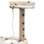 Voir la diapositive 4 : VIDAXL Arbre a chat et griffoir Sisal 150 cm Empreintes de pattes Beige