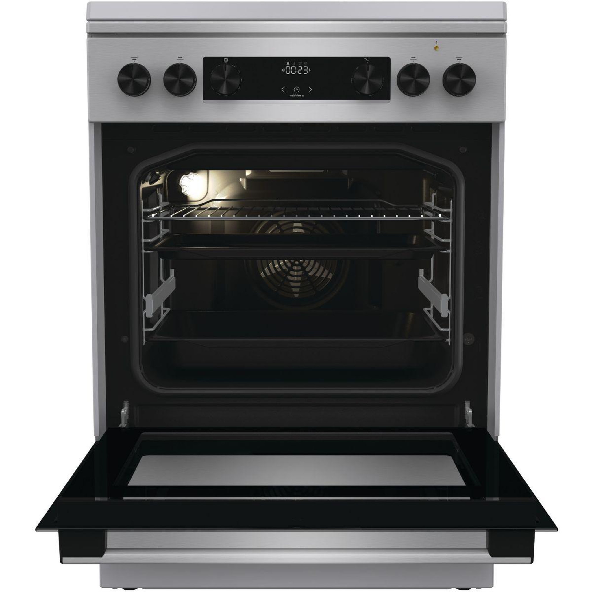 Voir la diapositive 2 : GORENJE Cuisinière gaz gks6c71xf