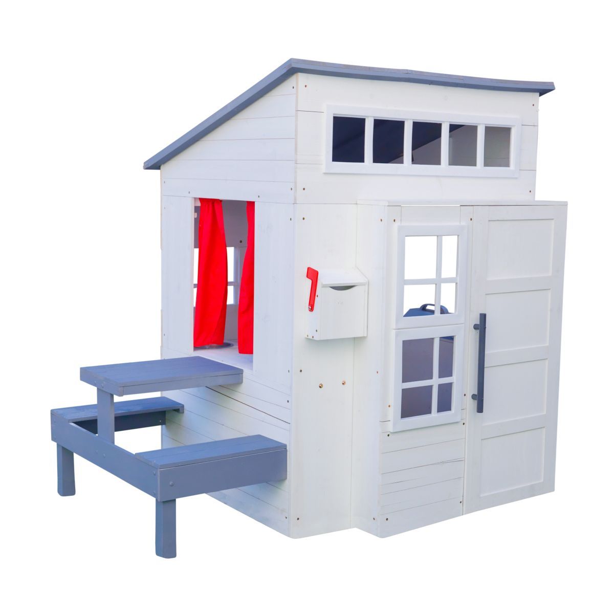 Kidkraft Maisonnette en bois enfant blanche MODERN