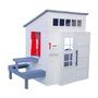 Voir la diapositive 9 : Kidkraft Maisonnette en bois enfant blanche MODERN