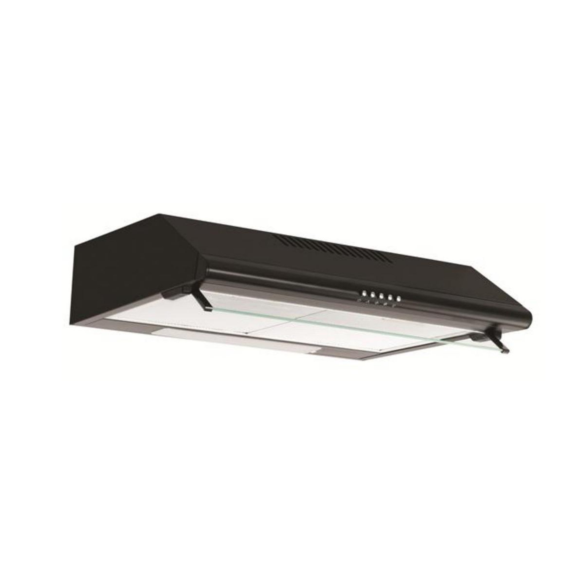 Glem Hotte visière 60cm 230m3/h noir - ghc620bk