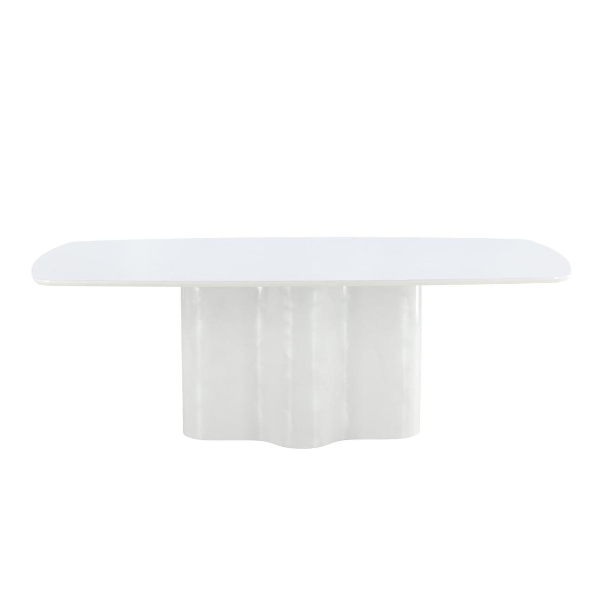 Voir la diapositive 2 : Paris Prix Table à manger design  väddö  220cm blanc