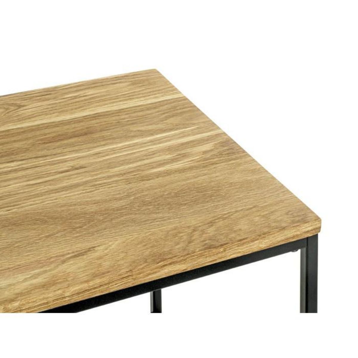 Paris Prix Table d'Appoint  Pika  45cm Chêne & Noir