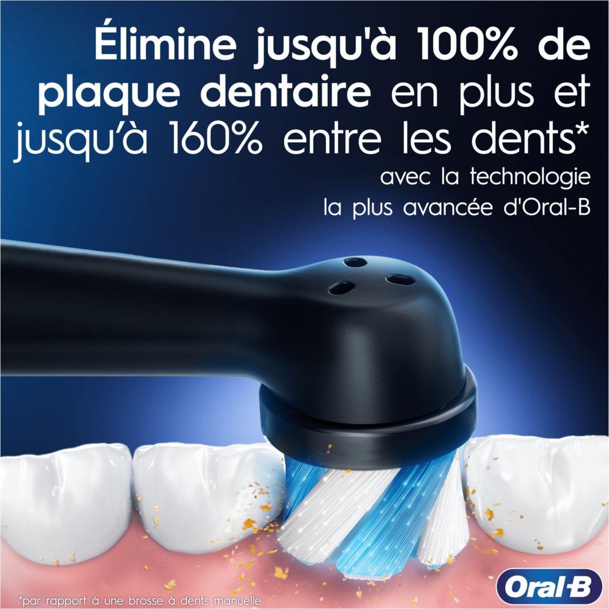 Voir la diapositive 2 : ORAL B Brosse à dents électrique IO 4 White edition cadeau