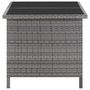 Voir la diapositive 4 : VIDAXL Ensemble a manger d'exterieur 5pcs coussins Resine tressee Gris