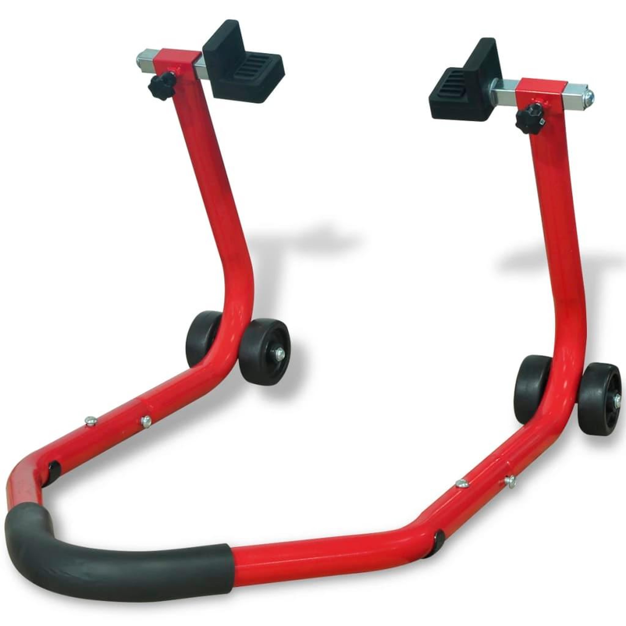 Voir la diapositive 3 : VIDAXL Bequille arriere de moto Rouge