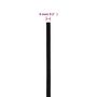 Voir la diapositive 6 : VIDAXL Corde de travail Noir 6 mm 25 m Polyester