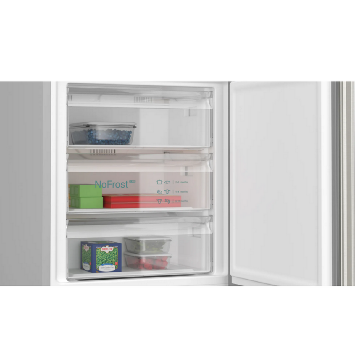 Siemens Réfrigérateur combiné 70cm 440l nofrost inox - KG49NXIDF