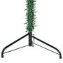 Voir la diapositive 6 : VIDAXL Demi sapin de Noël artificiel mince avec support Vert 150 cm