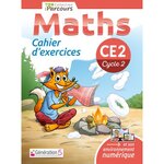  MATHS CE2 IPARCOURS. CAHIER D'EXERCICES, EDITION 2018, Hache Katia