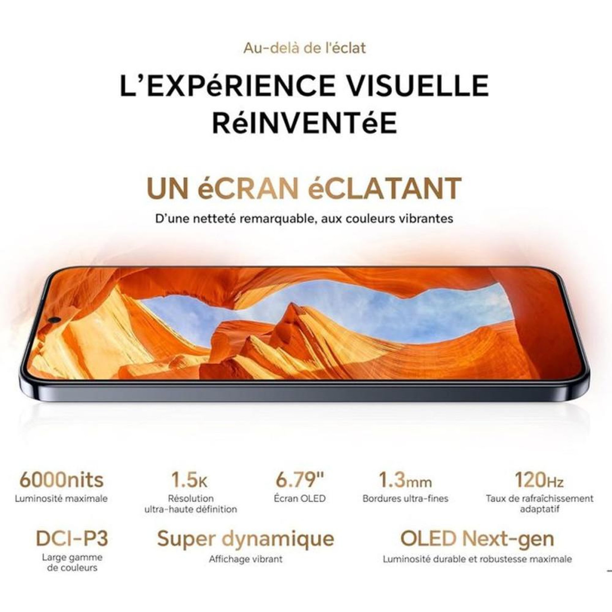 Voir la diapositive 4 : HONOR Smartphone 5G écran AMOLED 6,79  108 Mpx Vert 8 Go RAM 512 Go Honor Magic8 Lite