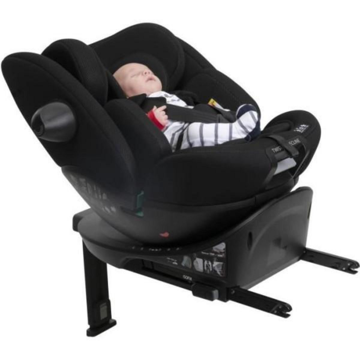 CHICCO Siege Auto Siege-auto - CHICCO - EVERONE - Groupe 0/1/2/3 - I-Size - Pivotant - Inclinable - Réducteur - Noir