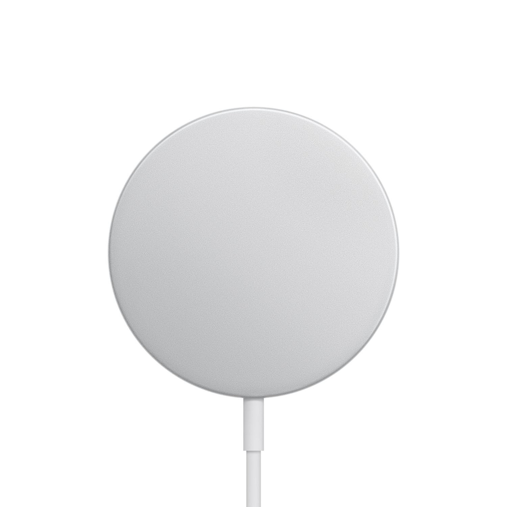 Voir la diapositive 2 : APPLE Apple magsafe écouteurs, smartphone argent, blanc recharge sans fil intérieure