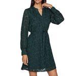 Vila Robe e Foncé Femme Vila Flema. Coloris disponibles : Vert