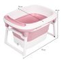 Voir la diapositive 3 : BANINNI Baignoire Bébé Évolutive Et Pliable + Coussin Bagno