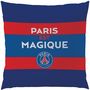 Voir la diapositive 1 : PSG Coussin carré polyester réversible PSG MAGIC