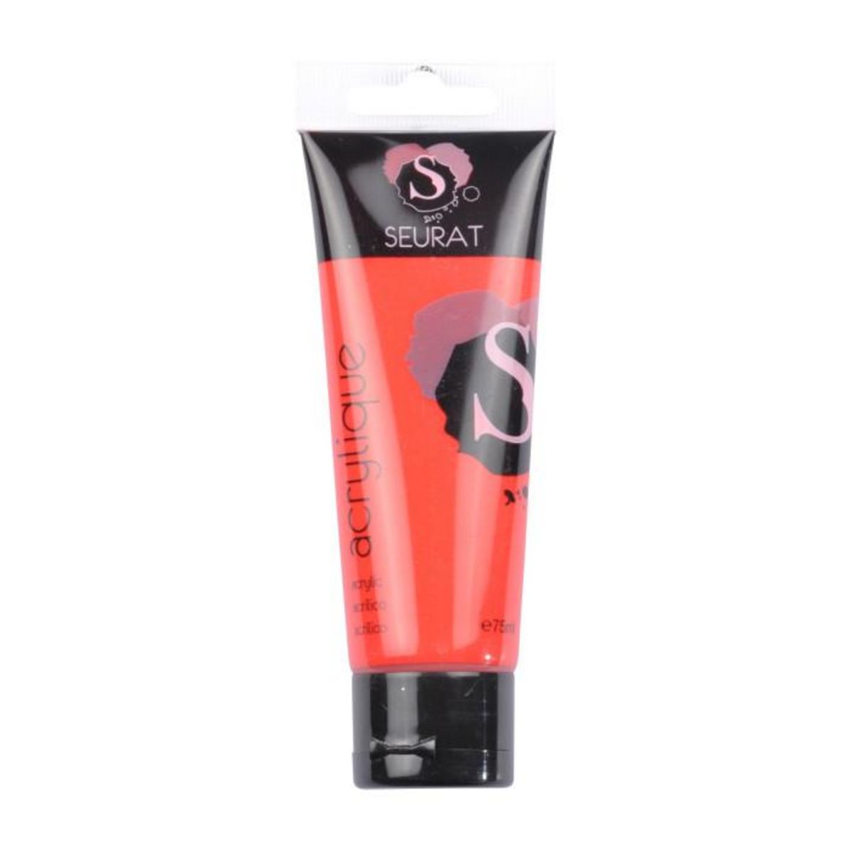 Paris Prix Tube de Peinture Acrylique  Matisse  75ml Rouge Scarlet