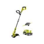 Ryobi Coupe bordures - dresse bordures RYOBI 18V One+ - 1 batterie LithiumPlus 2.5Ah - 1 chargeur rapide