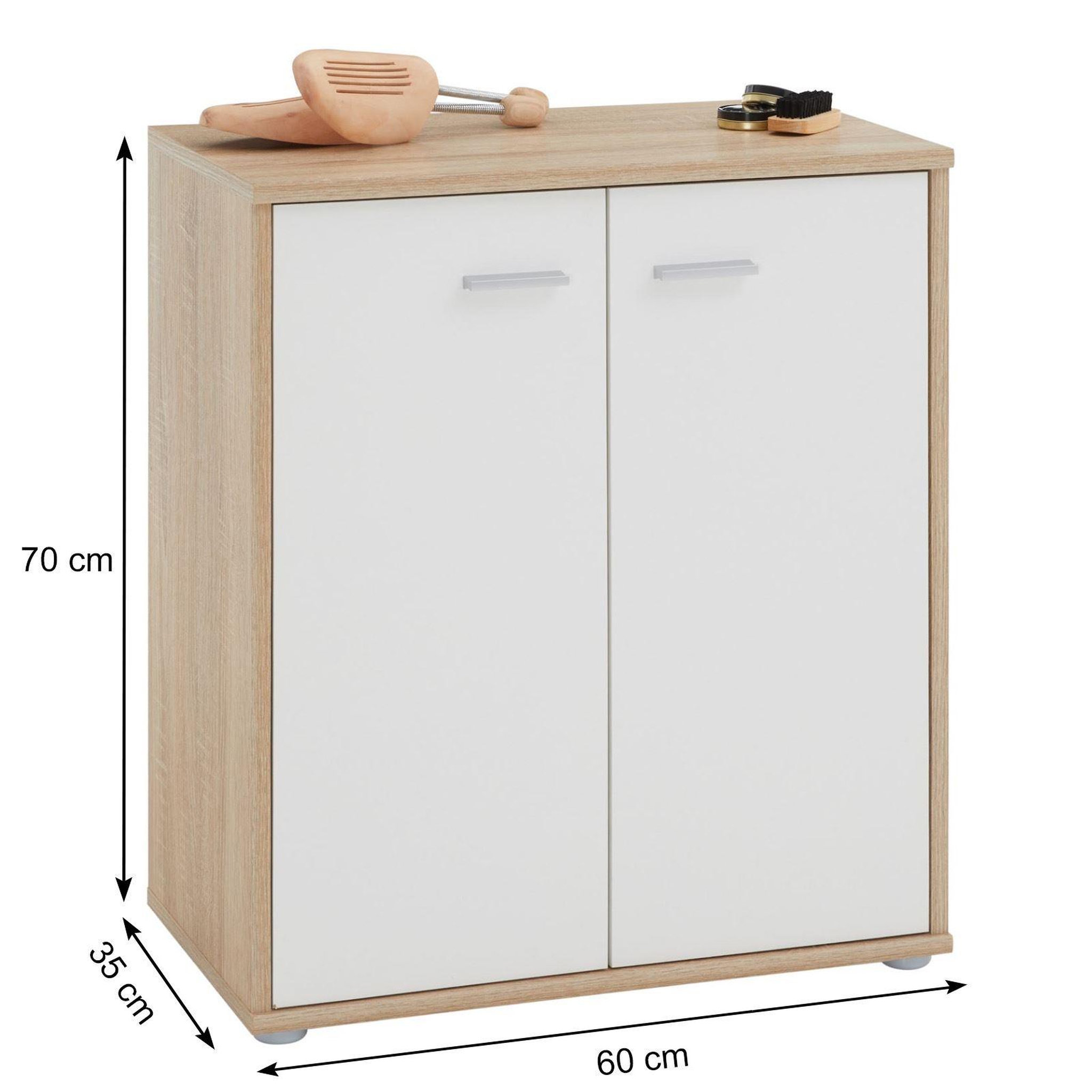 Voir la diapositive 4 : IDIMEX Meuble à chaussures OLYMPE, en mélaminé