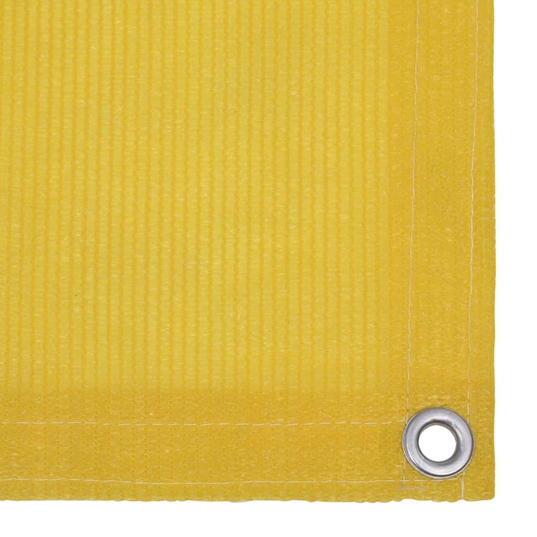 Voir la diapositive 3 : VIDAXL Ecran de balcon Jaune 75x500 cm PEHD