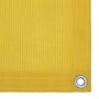 Voir la diapositive 3 : VIDAXL Ecran de balcon Jaune 75x500 cm PEHD
