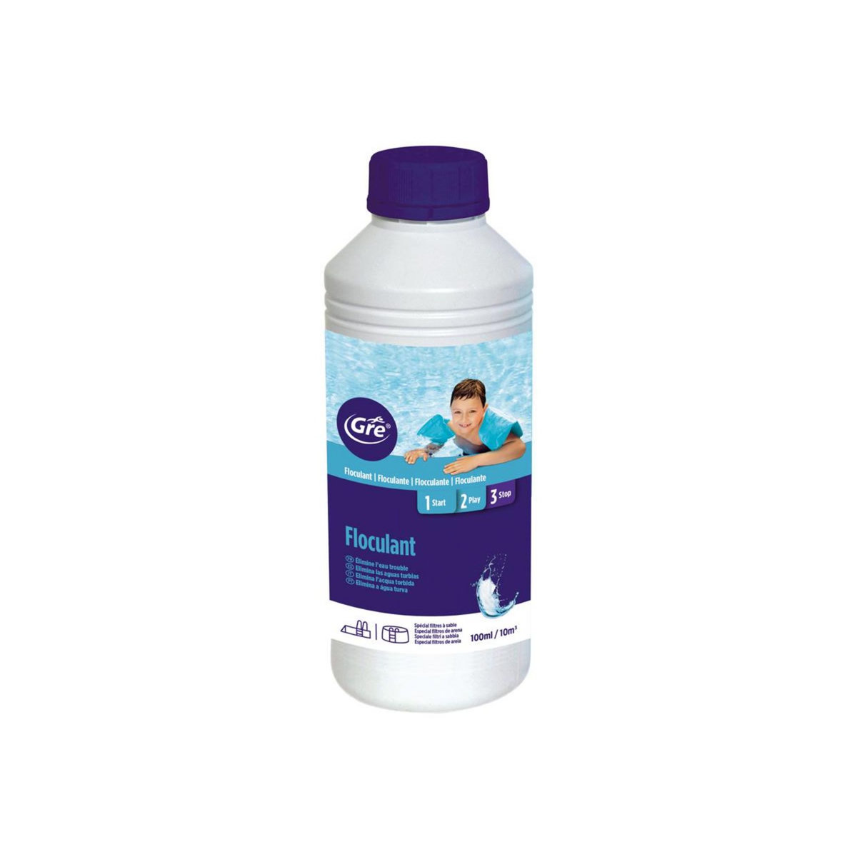 GRE Floculant liquide 1 L - Gré