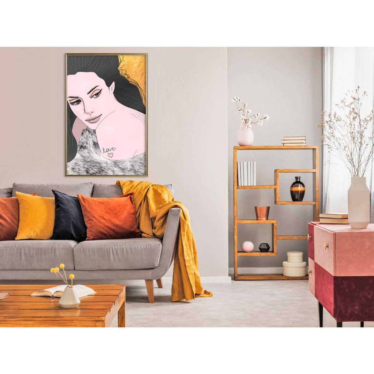 Paris Prix Affiche Murale Encadrée  Love Tattoo