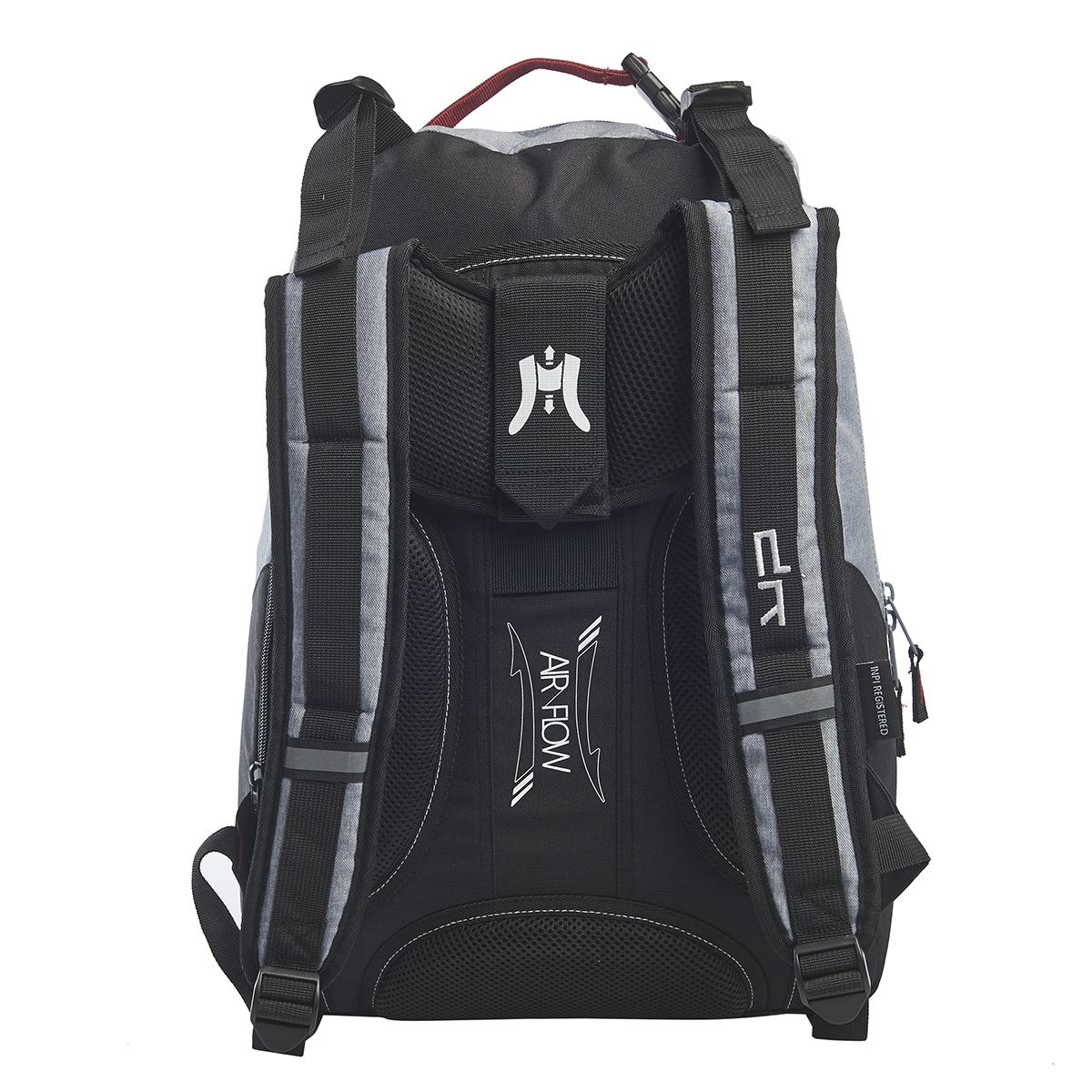 BODYPACK Sac à dos 2 compartiments gris EXTENSIBLE