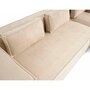Voir la diapositive 6 : LISA DESIGN Stella - canapé d'angle droit - 4 places - en tissu texturé