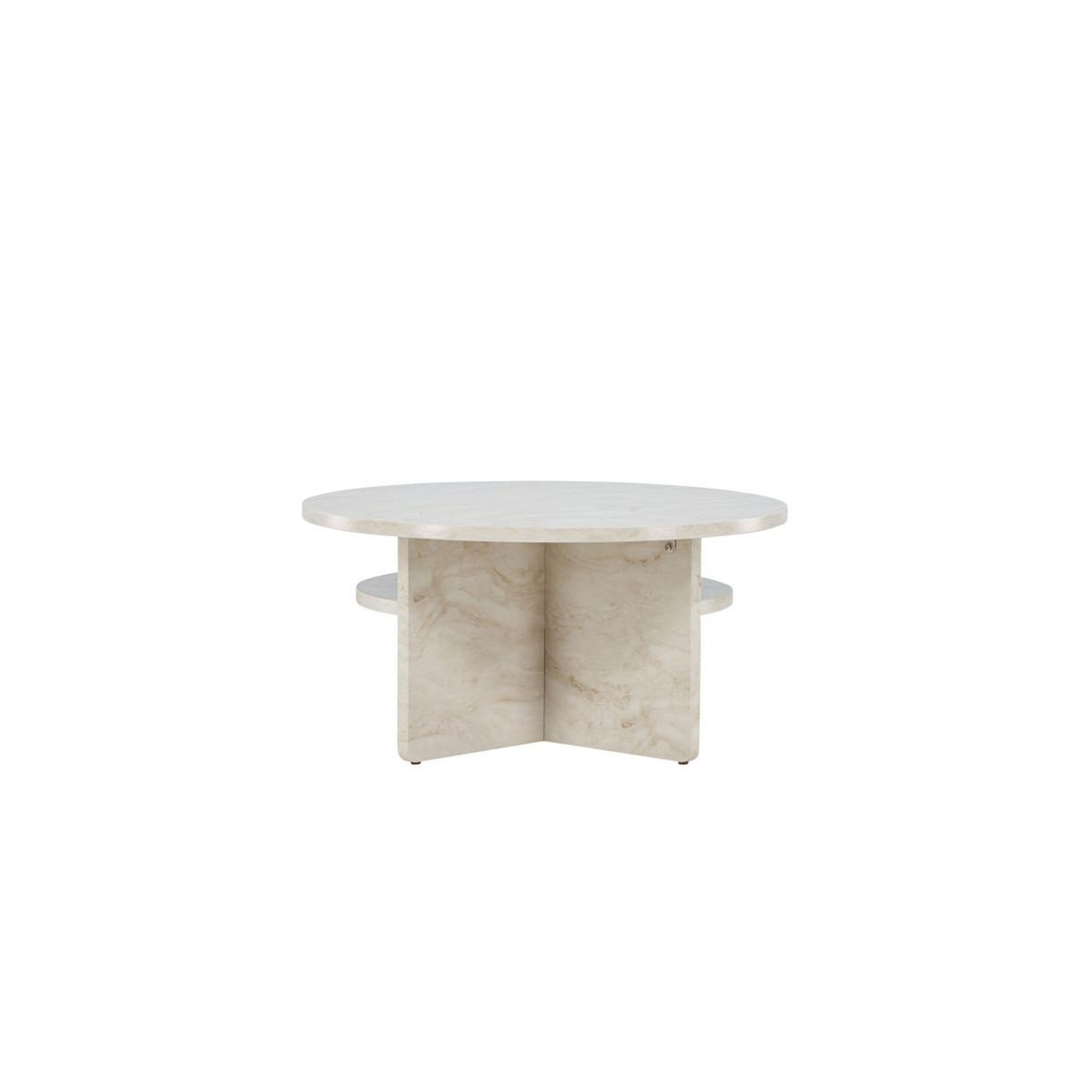 Voir la diapositive 2 : Paris Prix Table basse effet marbre  alesund   85cm beige
